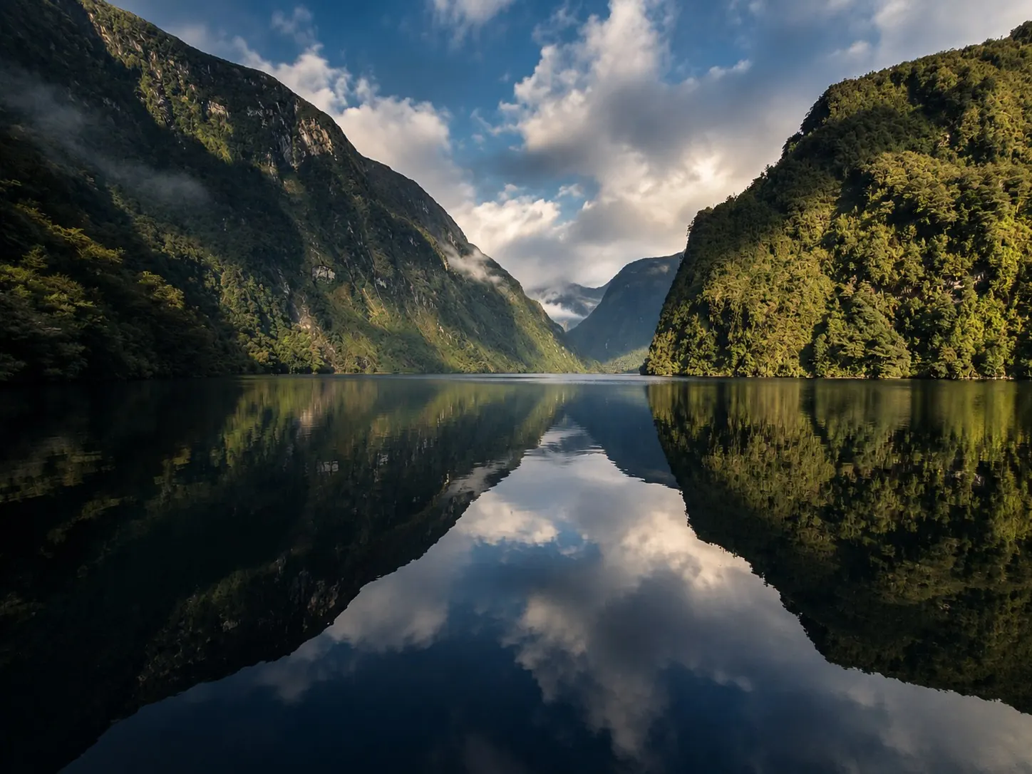 Doubtful Sound on a still morning